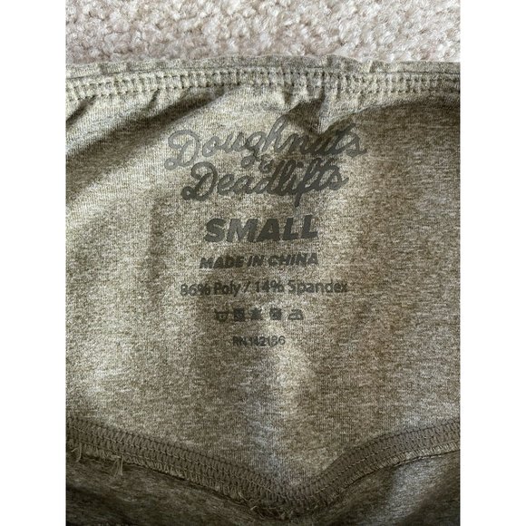 Doughnuts & Deadlifts DNDL Side Pocket Logo Shorts Scrunch Butt Detail Women’s S - Picture 6 of 6